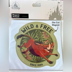 Disney Animal Kingdom Magnet - NEW - Wild & Free Since 1994